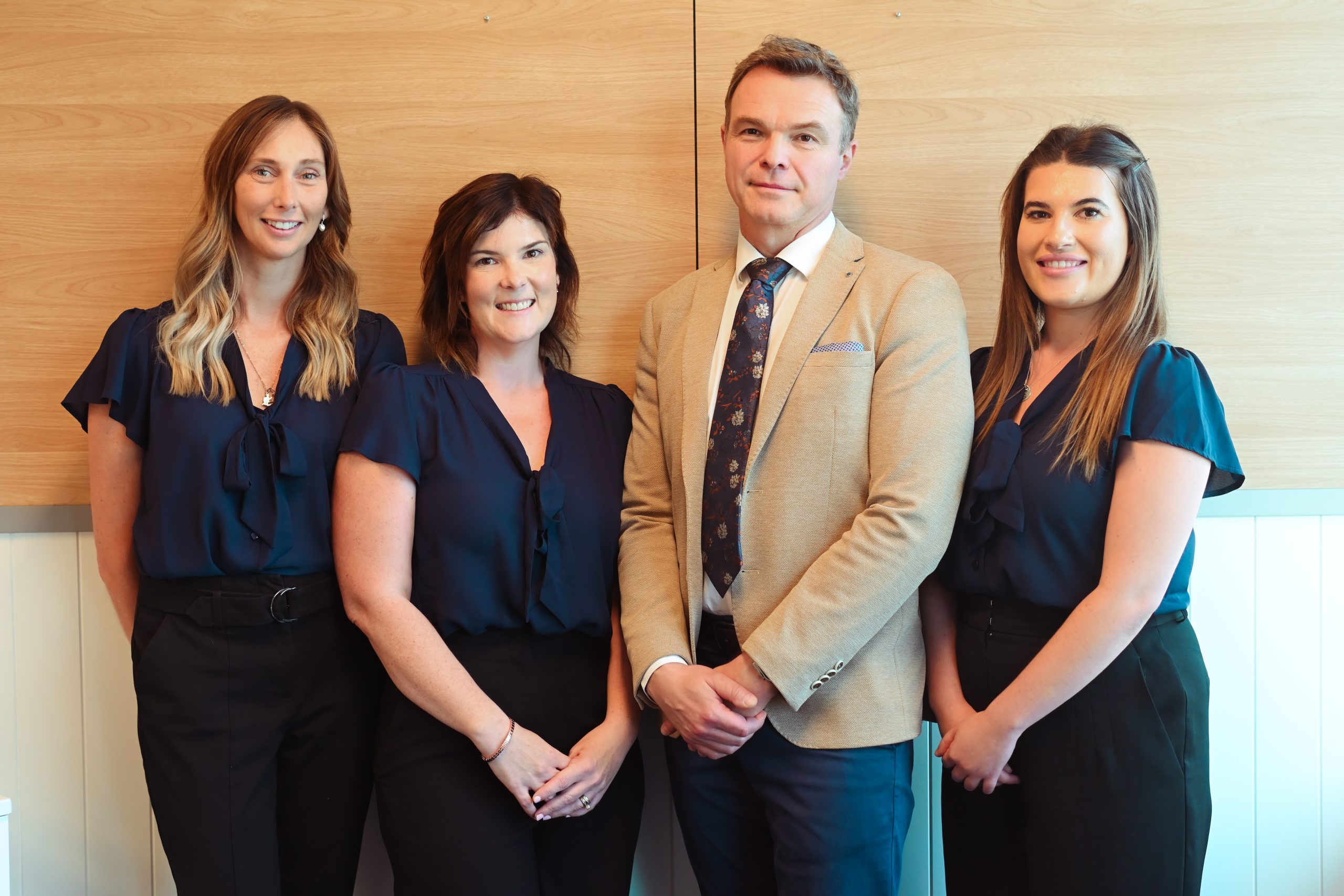 Dr Harald Puhalla With His Team