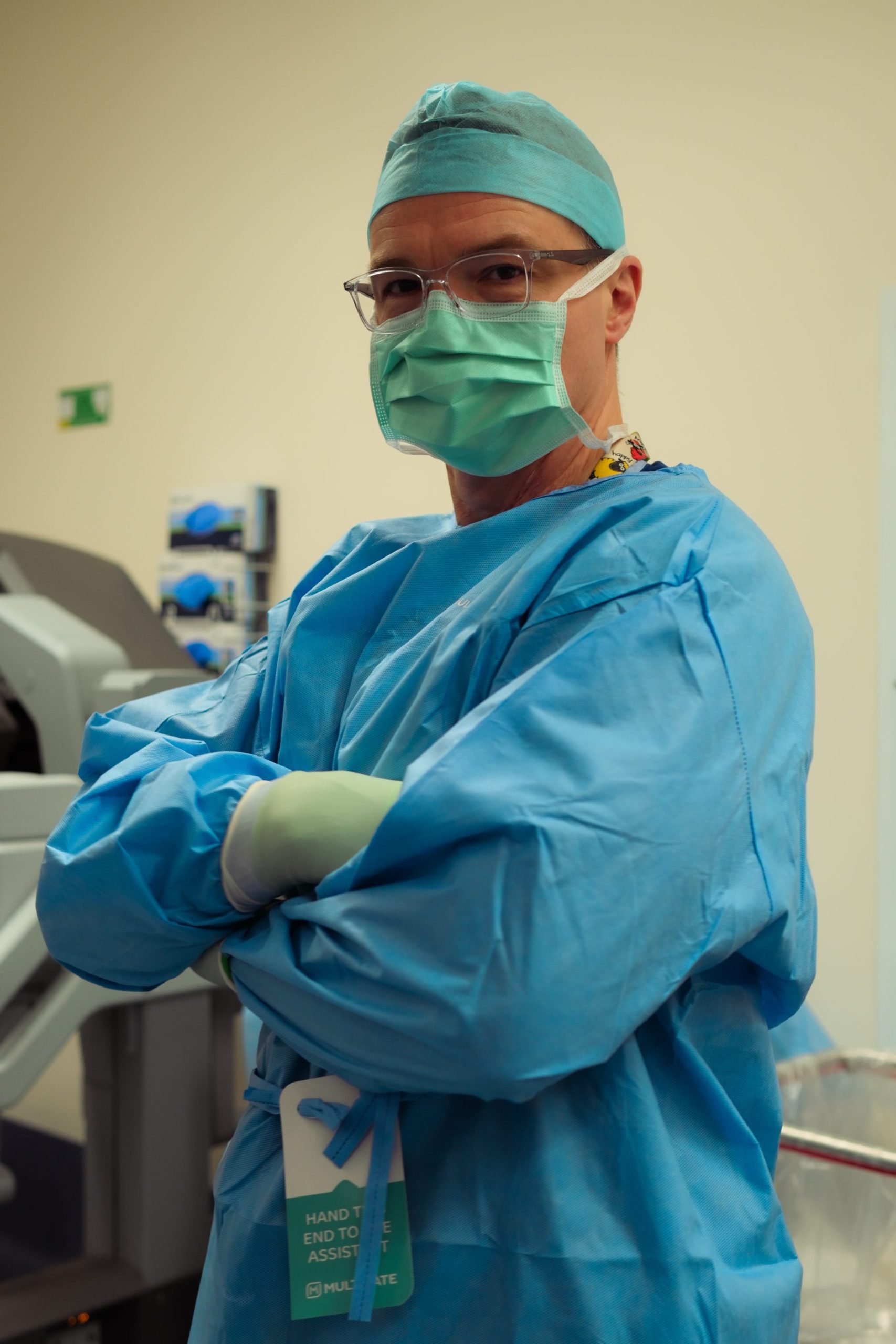 Dr Harald Puhalla in Operation Theatre